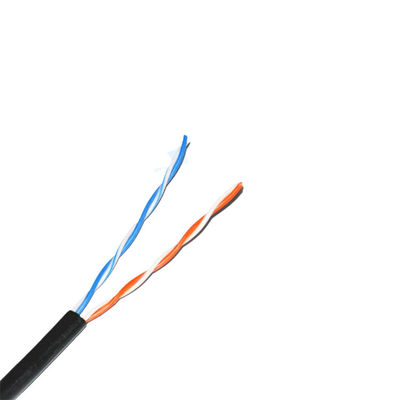 Wewnętrzny zewnętrzny kabel Ethernet UTP 24AWG Cat5e 1000 stóp 305 metrów
